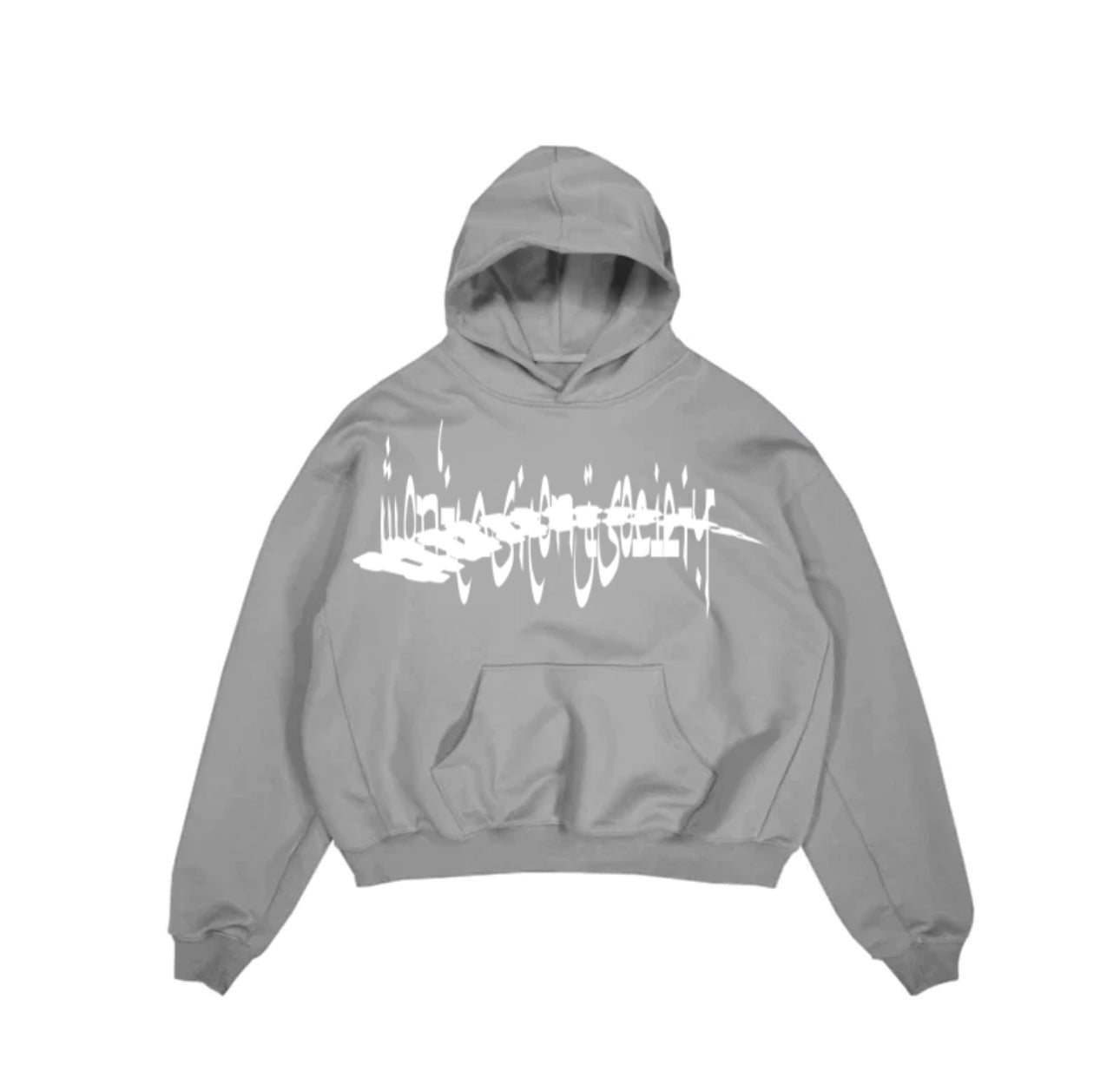 WLLS -HOODIE ARABIC VINTAGE GRAY