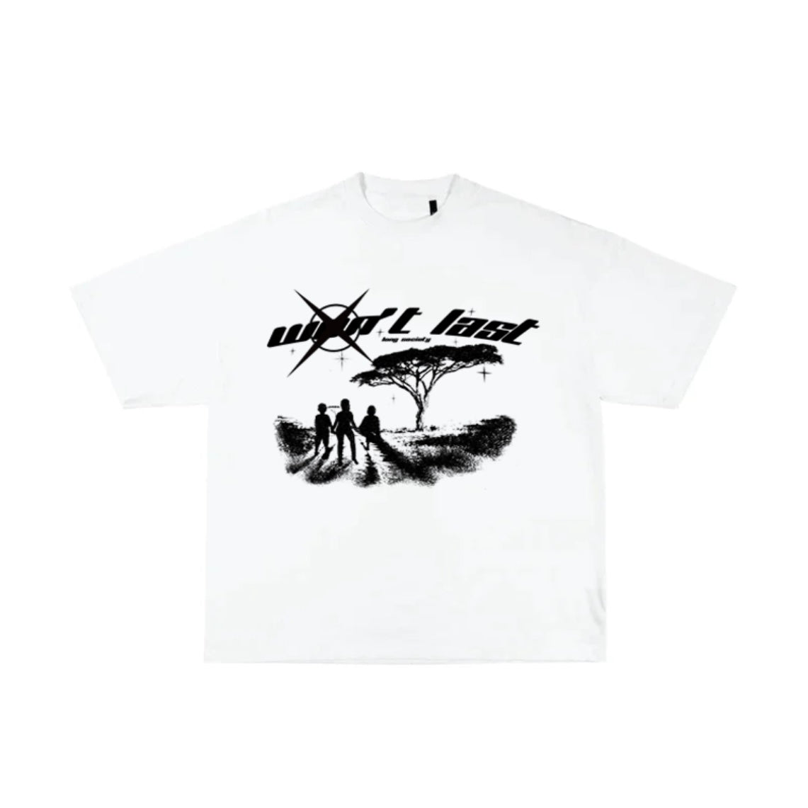 WLLS- JOURNEY TEE WHITE