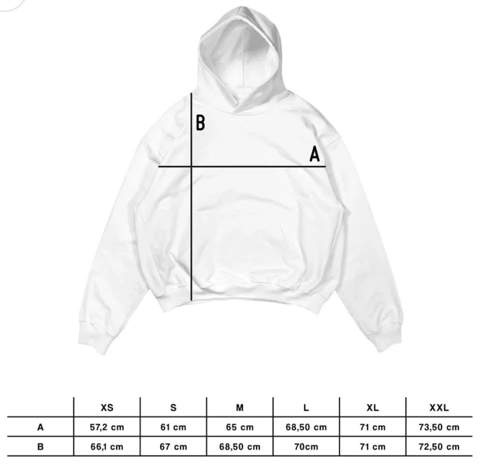 WLLS -HOODIE LOVE THE HATE BLACK